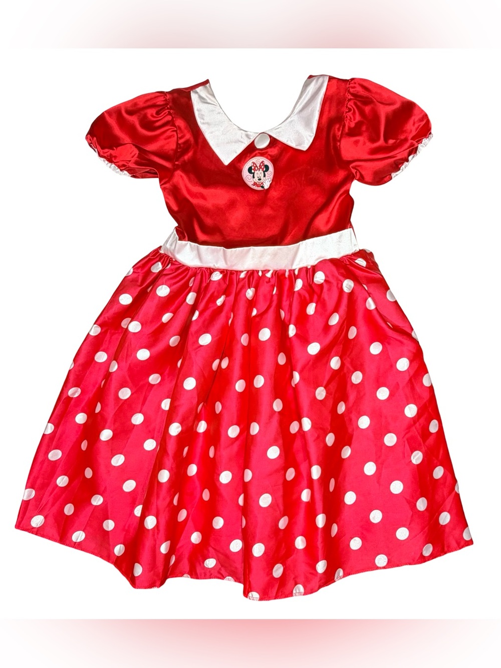 Disney Store Minnie Mouse Polka Dot Dress Costume